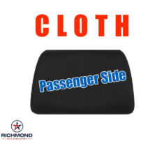 2019-2026 Mercedes-Benz Sprinter Replacement Cloth Headrest Cover: Passenger Side Headrest, Black