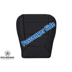 2020-2023 GMC Sierra 2500HD 3500HD Work Truck W/T Base Replacement Vinyl Seat Cover: Passenger Side Bottom, Black