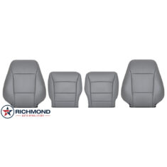 2023-2026 Ford F-250 XL Replacement Vinyl Seat Covers: Driver & Passenger Complete, Gray