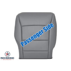 2023-2026 Ford F-250 XL Replacement Vinyl Seat Cover: Passenger Side Bottom, Gray