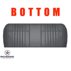 1992-1996 Ford F-150 XL Single-Cab: Replacement Vinyl Bottom Bench Seat Cover, Dark Gray