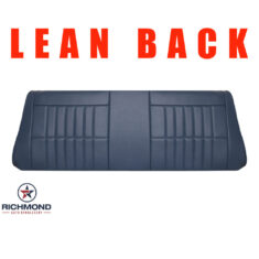1992-1997 Ford F-250 XL Single-Cab: Replacement Vinyl Lean Back Bench Seat Cover, Blue
