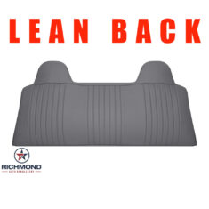 1992-1997 Ford F-250 XL: Replacement Vinyl Lean Back Bench Seat Cover, Gray