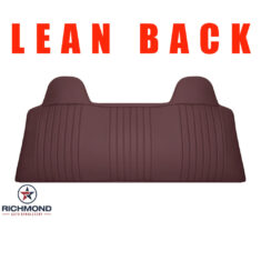1992-1997 Ford F-250 XL: Replacement Vinyl Lean Back Bench Seat Cover, Ruby Red/Burgundy