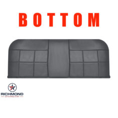 1992-1996 Ford F-150 XLT: Replacement Vinyl Bottom Bench Seat Cover, Dark Gray