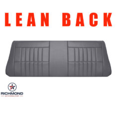 1992-1997 Ford F-250 XL Single-Cab: Replacement Vinyl Lean Back Bench Seat Cover, Opal Gray