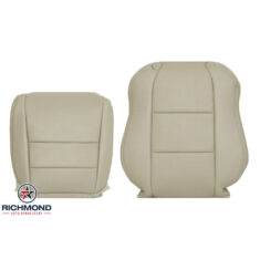 2005-2008 Acura TL Replacement Leather Seat Covers: Driver Side Complete, Tan Perforated