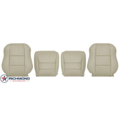 2005-2008 Acura TL Replacement Leather Seat Covers: Driver & Passenger Complete, Tan Perforated