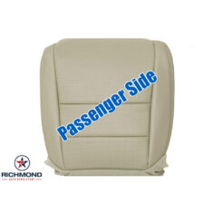 2005-2008 Acura TL Replacement Leather Seat Cover: Passenger Side Bottom, Tan Perforated