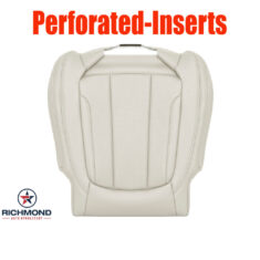 2022-2024 BMW X3 Replacement Leather Seat Cover: Driver Side Bottom, Canberra Beige Perforated