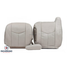 2003-2006 Cadillac Escalade Replacement Leather Seat Covers: Driver Side Complete, Tan