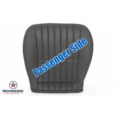 1997-1999 Chevy Camaro Z28 RS SS Replacement Leather Seat Cover: Passenger Side Bottom, Dark Gray