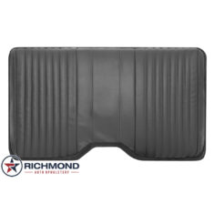 1997-1999 Chevy Camaro Z28 RS SS Replacement Leather Seat Cover: Rear Seat Lean Back, Dark Gray