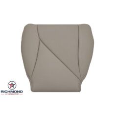 1991-1996 Chevy Corvette Replacement Leather Seat Cover: Driver Side Bottom, Tan Perforated
