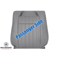 1994-1996 Chevy Impala SS Replacement Perforated Leather Seat Cover: Passenger Side Lean Back, Gray