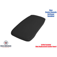2010-2012 Lexus ES350 Replacement Genuine Leather Center Console Lid Cover, Black