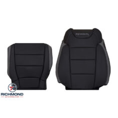 2017-2020 Ford F-150 RAPTOR Replacement Perforated Leather Seat Covers: Driver Side Complete, Black