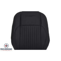 2004-2005 Ford Thunderbird Replacement Leather Seat Cover: Driver Side Lean Back, Black