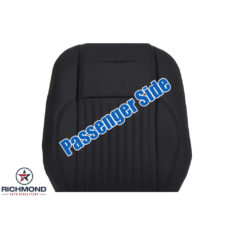 2004-2005 Ford Thunderbird Replacement Leather Seat Cover: Passenger Side Lean Back, Black