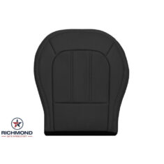 2010-2015 Hyundai Tucson Replacement Perforated Leather Seat Cover: Driver Side Bottom, Black