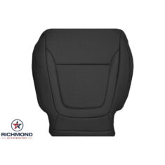 2022-2024 Hyundai Tucson Replacement Leather Seat Cover: Driver Side Bottom, Black Perforated