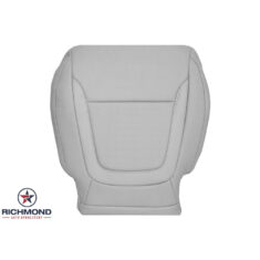 2022-2024 Hyundai Tucson Replacement Leather Seat Cover: Driver Side Bottom, Gray Perforated