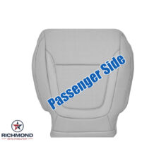 2022-2024 Hyundai Tucson Replacement Leather Seat Cover: Passenger Side Bottom, Gray Perforated