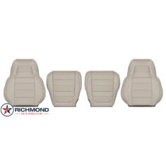 2017-2019 Honda CR-V Replacement Perforated Leather Seat Covers: Driver & Passenger Complete, Tan Perforated
