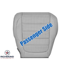 2017-2019 Honda CR-V Replacement Perforated Leather Seat Cover: Passenger Side Bottom, Gray Perforated