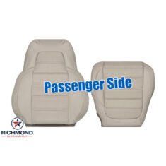 2017-2019 Honda CR-V Replacement Perforated Leather Seat Covers: Passenger Side Complete, Tan Perforated