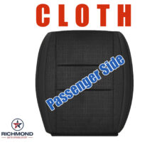 2011-2017 Jeep Grand Cherokee Laredo Replacement Cloth Seat Cover: Passenger Side Bottom, Black