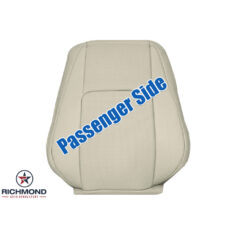 2014-2016 Lexus IS200t IS250 IS300 IS350 4-Door Sedan Replacement Leather Seat Cover: Passenger Side Lean Back, Tan Perforated