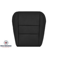 2015-2021 Lexus NX200t NX300 NX300h Replacement Perforated Leather Seat Cover: Driver Side Bottom, Black