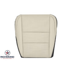 2015-2021 Lexus NX200t NX300 NX300h Replacement Perforated Leather Seat Cover: Driver Side Bottom, 2-Tone Tan & Black