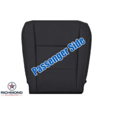 2016-2022 Lexus RX350 RX450h Replacement Perforated Leather Seat Cover: Passenger Side Bottom, Black