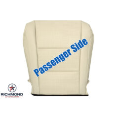 2016-2022 Lexus RX350 RX450h Replacement Perforated Leather Seat Cover: Passenger Side Bottom, Tan