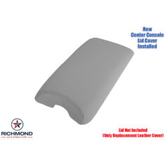 2007-2012 Lexus LS600 Replacement Leather Center Console Lid Cover, Gray