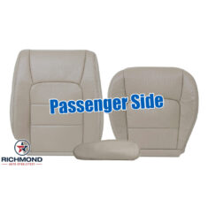 1998-2007 Lexus LX470 Replacement Leather Seat Covers: Passenger Side Complete, Tan