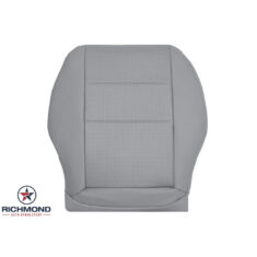 2008-2015 Mercedes-Benz GLK250 GLK350 Replacement Leather Seat Cover: Driver Side Bottom, Gray