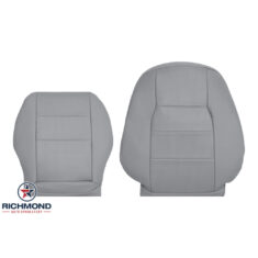 2008-2015 Mercedes-Benz GLK250 GLK350 Replacement Leather Seat Covers: Driver Side Complete, Gray