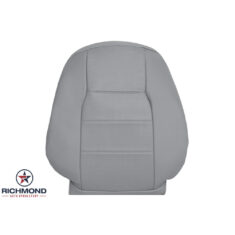 2008-2015 Mercedes-Benz GLK250 GLK350 Replacement Leather Seat Cover: Driver Side Lean Back, Gray