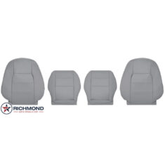 2008-2015 Mercedes-Benz GLK250 GLK350 Replacement Leather Seat Covers: Driver & Passenger Complete, Gray