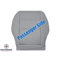 2008-2015 Mercedes-Benz GLK250 GLK350 Replacement Leather Seat Cover: Passenger Side Bottom, Gray