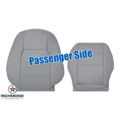2008-2015 Mercedes-Benz GLK250 GLK350 Replacement Leather Seat Covers: Passenger Side Complete, Gray