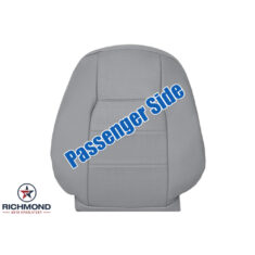 2008-2015 Mercedes-Benz GLK250 GLK350 Replacement Leather Seat Cover: Passenger Side Lean Back, Gray