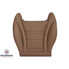 2016-2022 Mercedes-Benz GLC250 GLC300 GLC300e GLC350e Replacement Leather Seat Cover: Driver Side Bottom, Saddle Brown