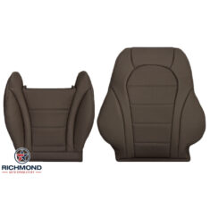 2016-2022 Mercedes-Benz GLC250 GLC300 GLC300e GLC350e Replacement Leather Seat Covers: Driver Side Complete, Espresso Brown