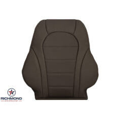 2016-2022 Mercedes-Benz GLC250 GLC300 GLC300e GLC350e Replacement Leather Seat Cover: Driver Side Lean Back, Espresso Brown