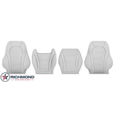 2016-2022 Mercedes-Benz GLC250 GLC300 GLC300e GLC350e Replacement Leather Seat Covers: Driver & Passenger Complete, Gray