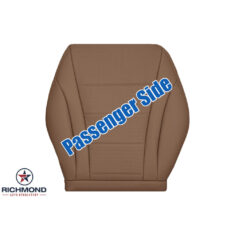 2016-2022 Mercedes-Benz GLC250 GLC300 GLC300e GLC350e Replacement Leather Seat Cover: Passenger Side Bottom, Saddle Brown